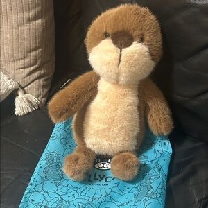 Jellycat Brown & Cream Plush Otter